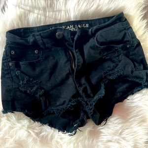 Vintage American Eagle 🦅 Sexy Black Shorts